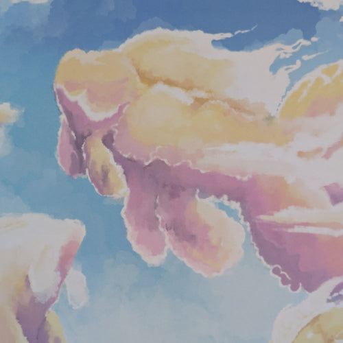 Print - Koi Watching