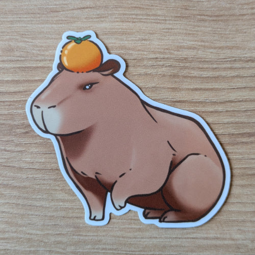 Sticker - Capybara Chilling