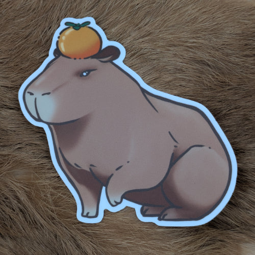 Sticker - Capybara Chilling