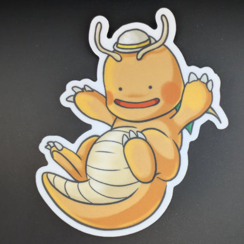 Sticker - Ditto Dragonite