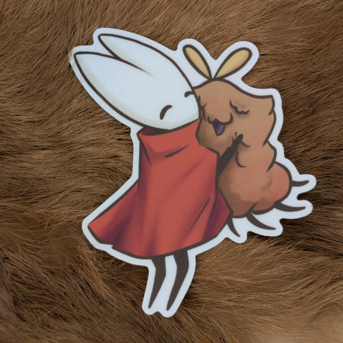 Sticker - Hornet and Flea Hug