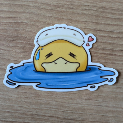 Sticker - Psyduck Chilling