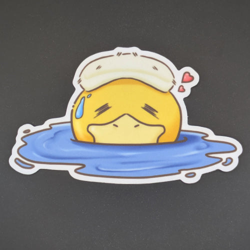 Sticker - Psyduck Chilling