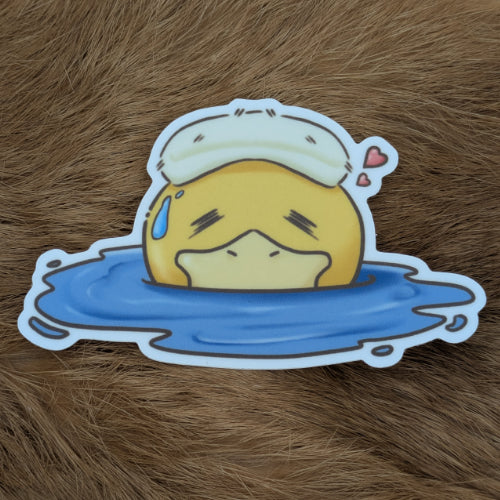 Sticker - Psyduck Chilling